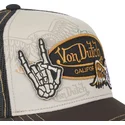 cap-zaoblena-brown-snapback-von-dutch