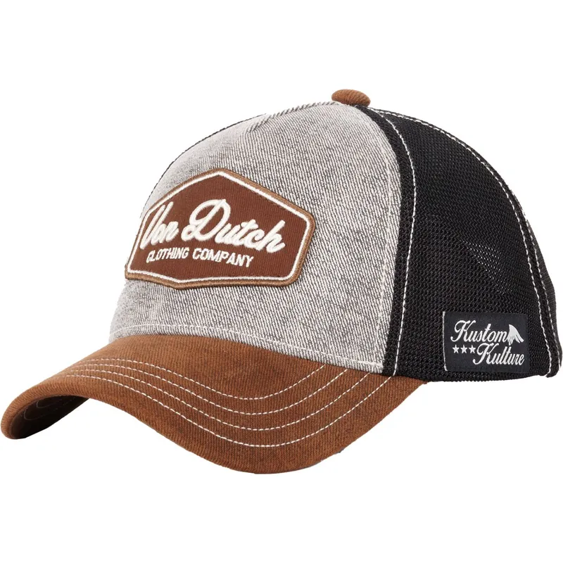 siltovka-zaoblena-hneda-snapback-01-von-dutch