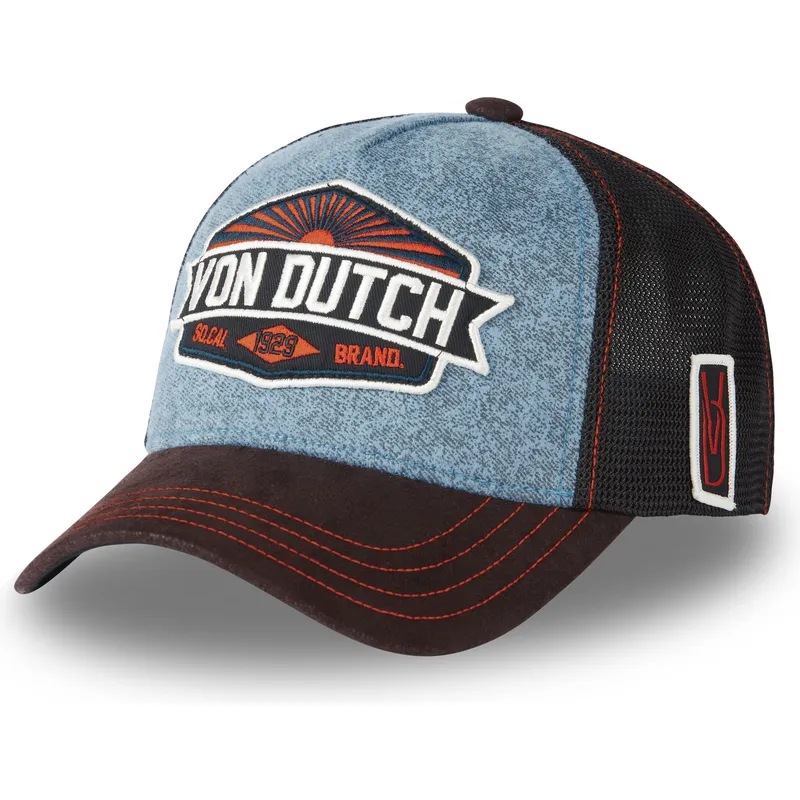 siltovka-zaoblena-modra-snapback-lea02-von-dutch