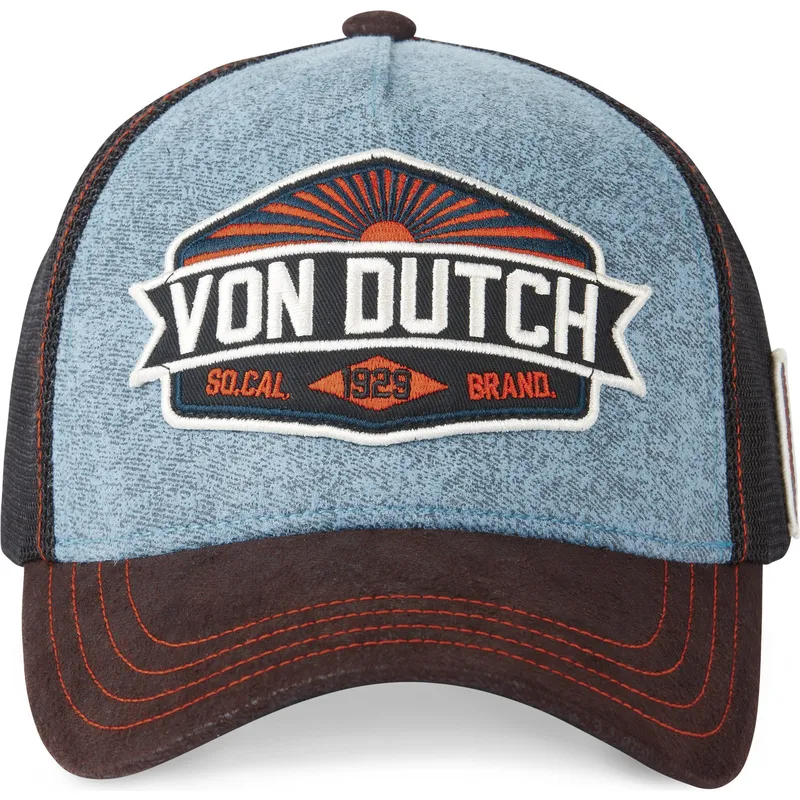 siltovka-zaoblena-modra-snapback-lea02-von-dutch