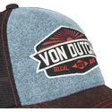 siltovka-zaoblena-modra-snapback-lea02-von-dutch