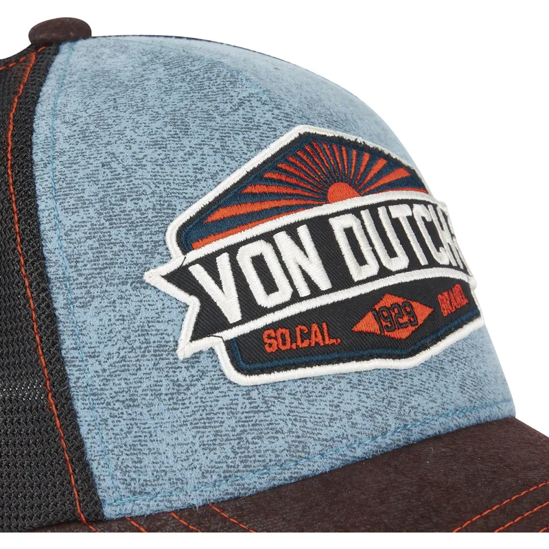 siltovka-zaoblena-modra-snapback-lea02-von-dutch