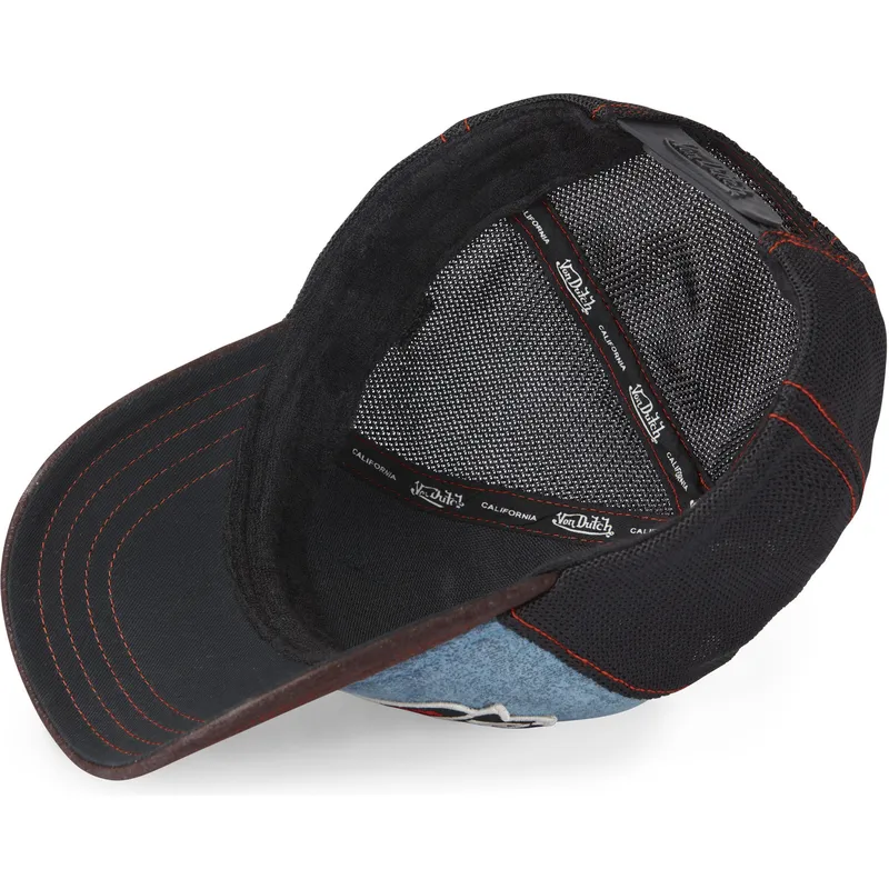 siltovka-zaoblena-modra-snapback-lea02-von-dutch