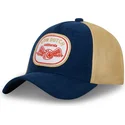 siltovka-zaoblena-tmavomodra-snapback-blu-ct-von-dutch