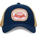 siltovka-zaoblena-tmavomodra-snapback-blu-ct-von-dutch