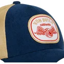 siltovka-zaoblena-tmavomodra-snapback-blu-ct-von-dutch