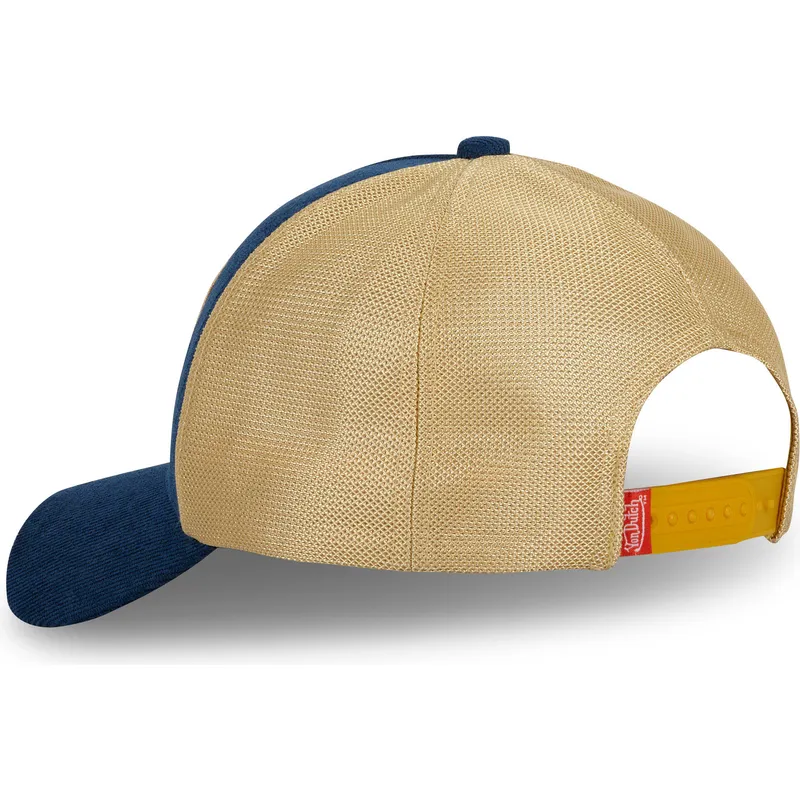 siltovka-zaoblena-tmavomodra-snapback-blu-ct-von-dutch
