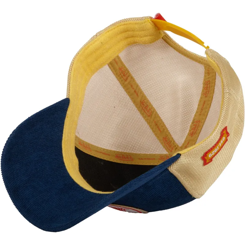 siltovka-zaoblena-tmavomodra-snapback-blu-ct-von-dutch
