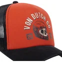 trucker-cap-orange-und-schwarz-crew17-von-von-dutch