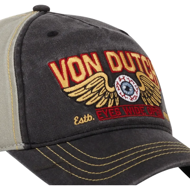 graue-verstellbare-curved-cap-eye-cb-von-von-dutch