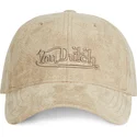 verstellbare-beige-gebogene-kappe-sue-e-von-von-dutch