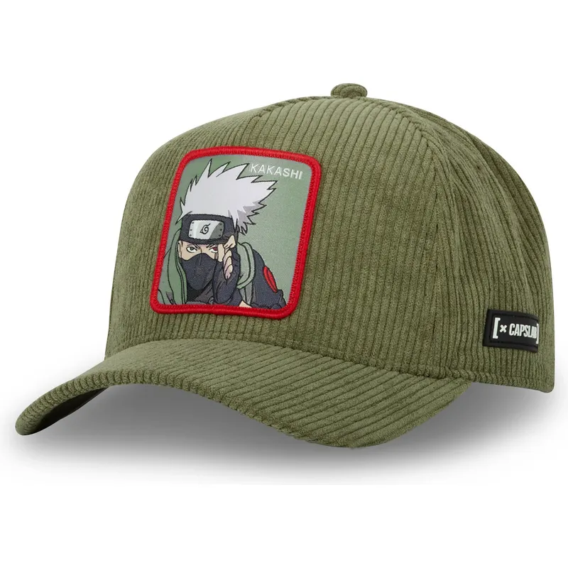 siltovka-zaoblena-zelena-snapback-ns3-cor-kakashi-hatake-naruto-capslab