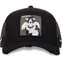 siltovka-zaoblena-cierna-snapback-loo10-syl-sylvester-looney-tunes-capslab