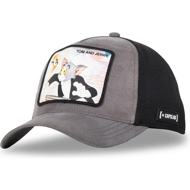 siltovka-zaoblena-siva-snapback-taj5-tom-a-jerry-looney-tunes-capslab