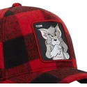 cap-zaoblena-red-snapback-tom-looney-tunes-capslab
