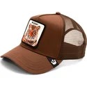 siltovka-zaoblena-hneda-snapback-the-wildcat-tiger-the-farm-goorin-bros