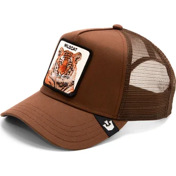 siltovka-zaoblena-hneda-snapback-the-wildcat-tiger-the-farm-goorin-bros