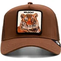 siltovka-zaoblena-hneda-snapback-the-wildcat-tiger-the-farm-goorin-bros