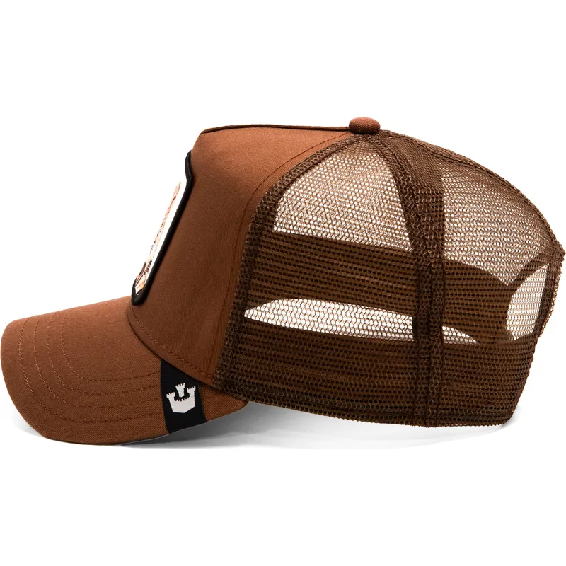 siltovka-zaoblena-hneda-snapback-the-wildcat-tiger-the-farm-goorin-bros
