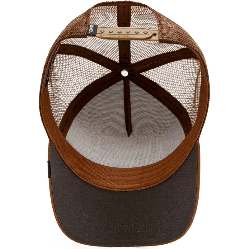 siltovka-zaoblena-hneda-snapback-the-wildcat-tiger-the-farm-goorin-bros