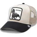 siltovka-zaoblena-bezova-snapback-the-mustang-the-farm-goorin-bros