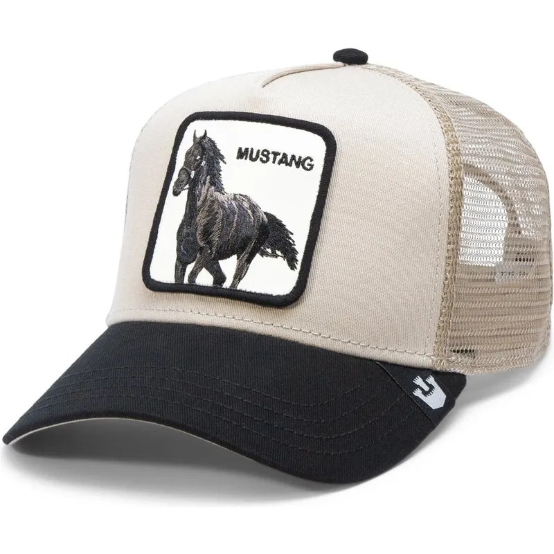 siltovka-zaoblena-bezova-snapback-the-mustang-the-farm-goorin-bros
