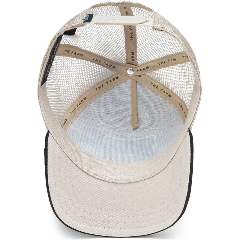 siltovka-zaoblena-bezova-snapback-the-mustang-the-farm-goorin-bros