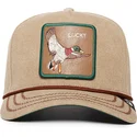 siltovka-zaoblena-bezova-snapback-lucky-duck-canvas-the-farm-goorin-bros