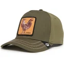 siltovka-zaoblena-zelena-snapback-cock-field-100-all-season-wool-the-farm-goorin-bros