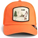 siltovka-zaoblena-oranzova-snapback-game-maybe-park-range-the-farm-goorin-bros