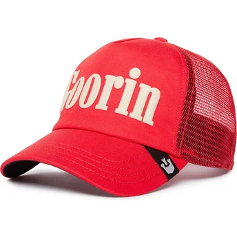 Cap zaoblená red snapback The Farm de Goorin Bros.