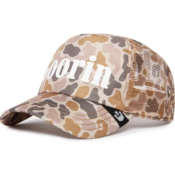 Šiltovka zaoblená kamufláž snapback Camo Crush Insider Club The Farm Goorin Bros.