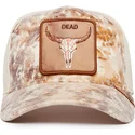 siltovka-zaoblena-bezova-snapback-dead-skull-dust-storm-the-farm-goorin-bros