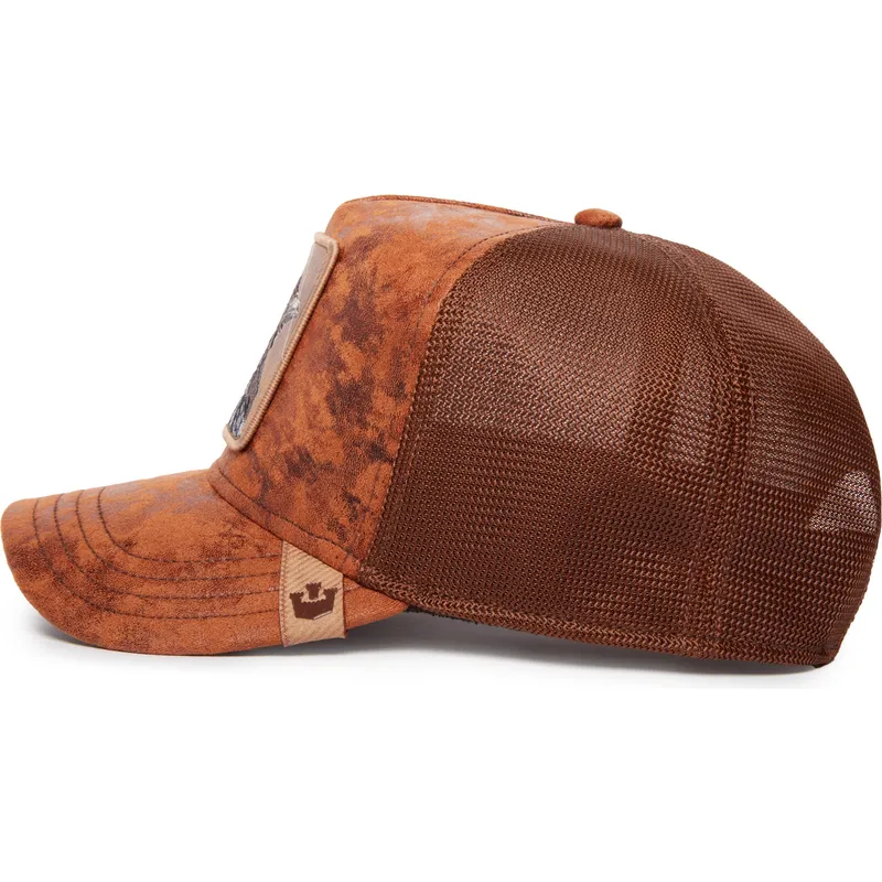 siltovka-zaoblena-hneda-snapback-danger-crow-the-farm-goorin-bros siltovka-zaoblena-hneda-snapback-danger-crow-the-farm-goorin-bros