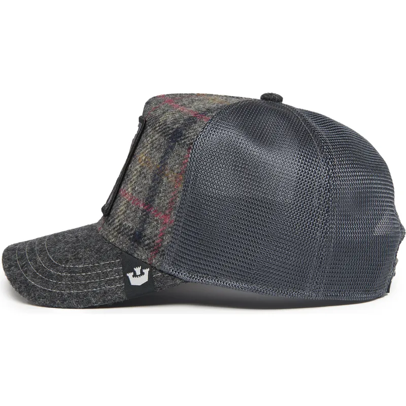 siltovka-zaoblena-siva-snapback-moon-panther-uk-plaid-the-farm-goorin-bros