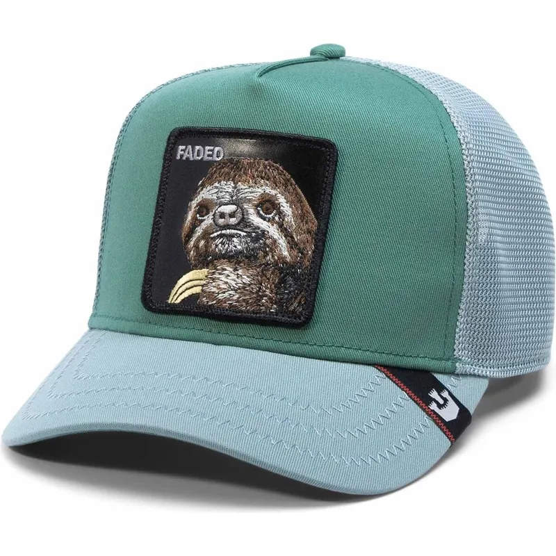 siltovka-zaoblena-zelena-snapback-faded-tri-tone-the-farm-goorin-bros