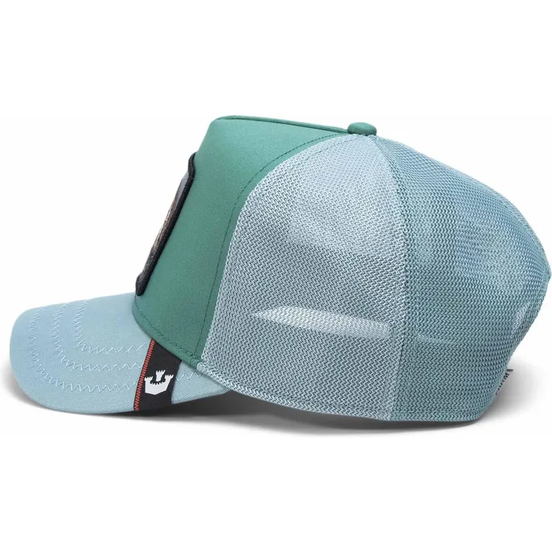siltovka-zaoblena-zelena-snapback-faded-tri-tone-the-farm-goorin-bros