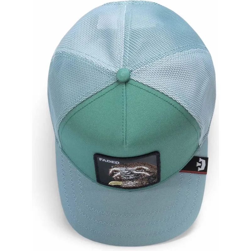 siltovka-zaoblena-zelena-snapback-faded-tri-tone-the-farm-goorin-bros