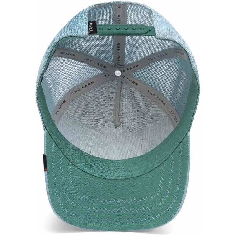 siltovka-zaoblena-zelena-snapback-faded-tri-tone-the-farm-goorin-bros