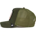 siltovka-zaoblena-zelena-snapback-hog-the-suede-pig-the-farm-goorin-bros