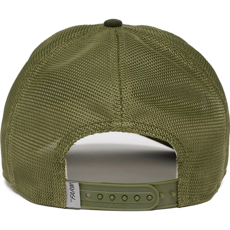 siltovka-zaoblena-zelena-snapback-hog-the-suede-pig-the-farm-goorin-bros