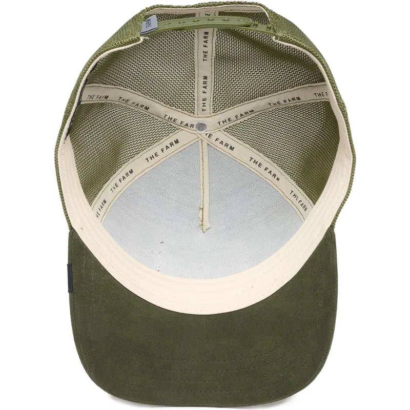 siltovka-zaoblena-zelena-snapback-hog-the-suede-pig-the-farm-goorin-bros