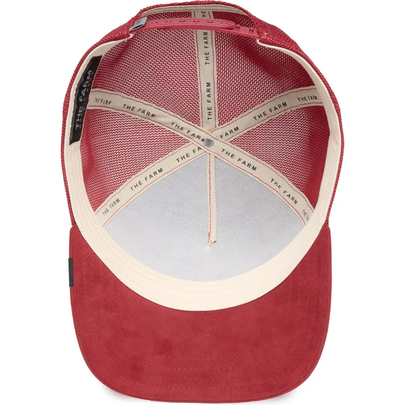 siltovka-zaoblena-cervena-snapback-raging-the-suede-rager-the-farm-goorin-bros