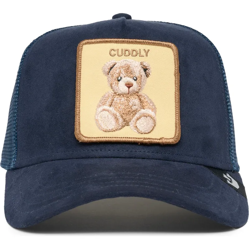 siltovka-zaoblena-tmavomodra-snapback-the-cuddly-bear-the-farm-goorin-bros