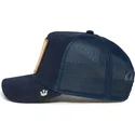 marineblaue-trucker-kappe-teddybar-the-cuddly-bear-the-farm-von-goorin-bros