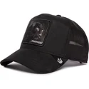 goorin-bros-the-farm-schwarze-trucker-kappe-panther-the-suede-panther-blacked-out