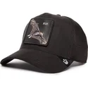 siltovka-zaoblena-cierna-snapback-fly-the-suede-bat-blacked-out-the-farm-goorin-bros