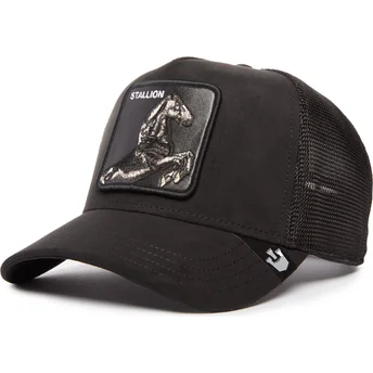 siltovka-zaoblena-cierna-snapback-the-suede-stallion-blacked-out-the-farm-goorin-bros
