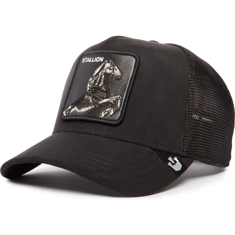 siltovka-zaoblena-cierna-snapback-the-suede-stallion-blacked-out-the-farm-goorin-bros