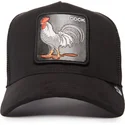 siltovka-zaoblena-cierna-snapback-cock-the-suede-rooster-blacked-out-the-farm-goorin-bros